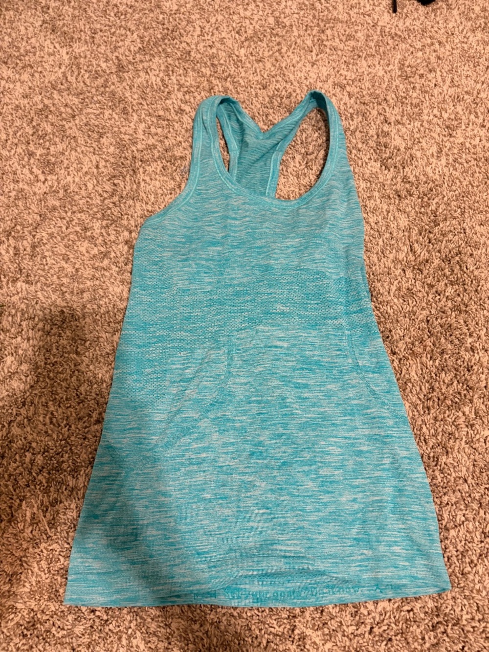 Lululemon Tank Top, Teal Size 2